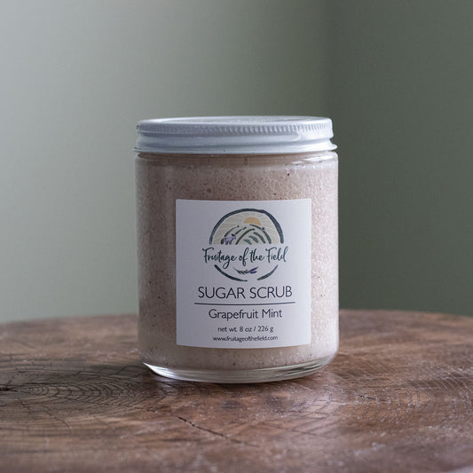 Grapefruit Mint Sugar Scrub