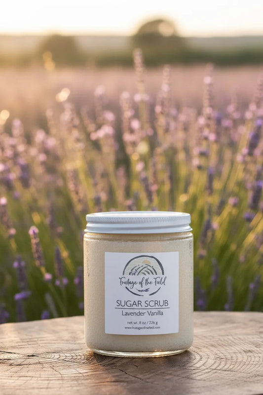 Lavender Vanilla Sugar Scrub