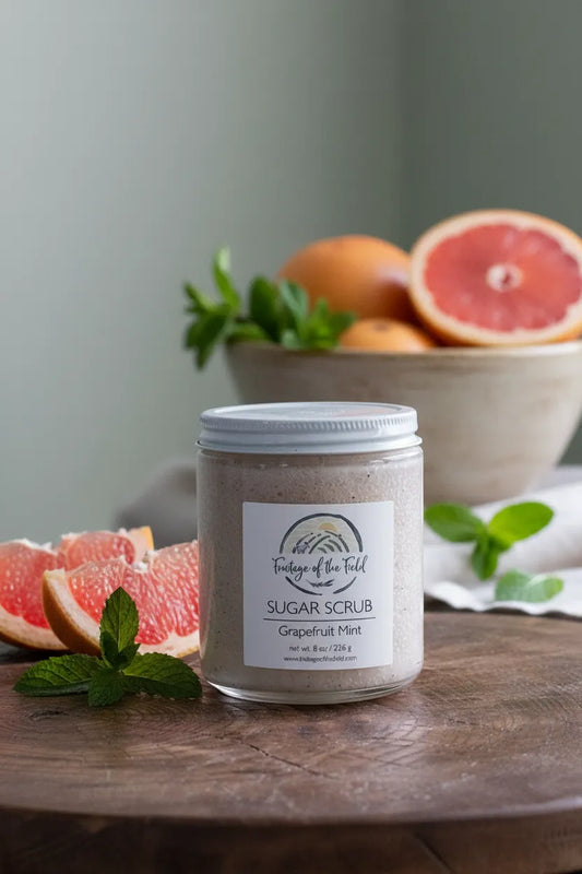 Grapefruit Mint Sugar Scrub