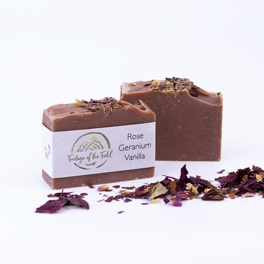 Rose Geranium & Vanilla Soap